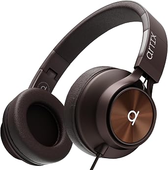 ARTIX Over Ear Headphones Wired with Mic, Corded Head Phones 3.5mm Jack