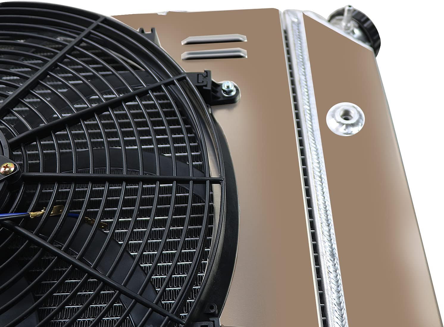 3 Rows Radiator Shroud Fan For 68-73 Chevy Nova / 70-81 Camaro/1971-1985 Impala/1968-1973 Chevelle/1971-1973 Bel Air, for Buick Regal LeSabre Skylark Apollo Century