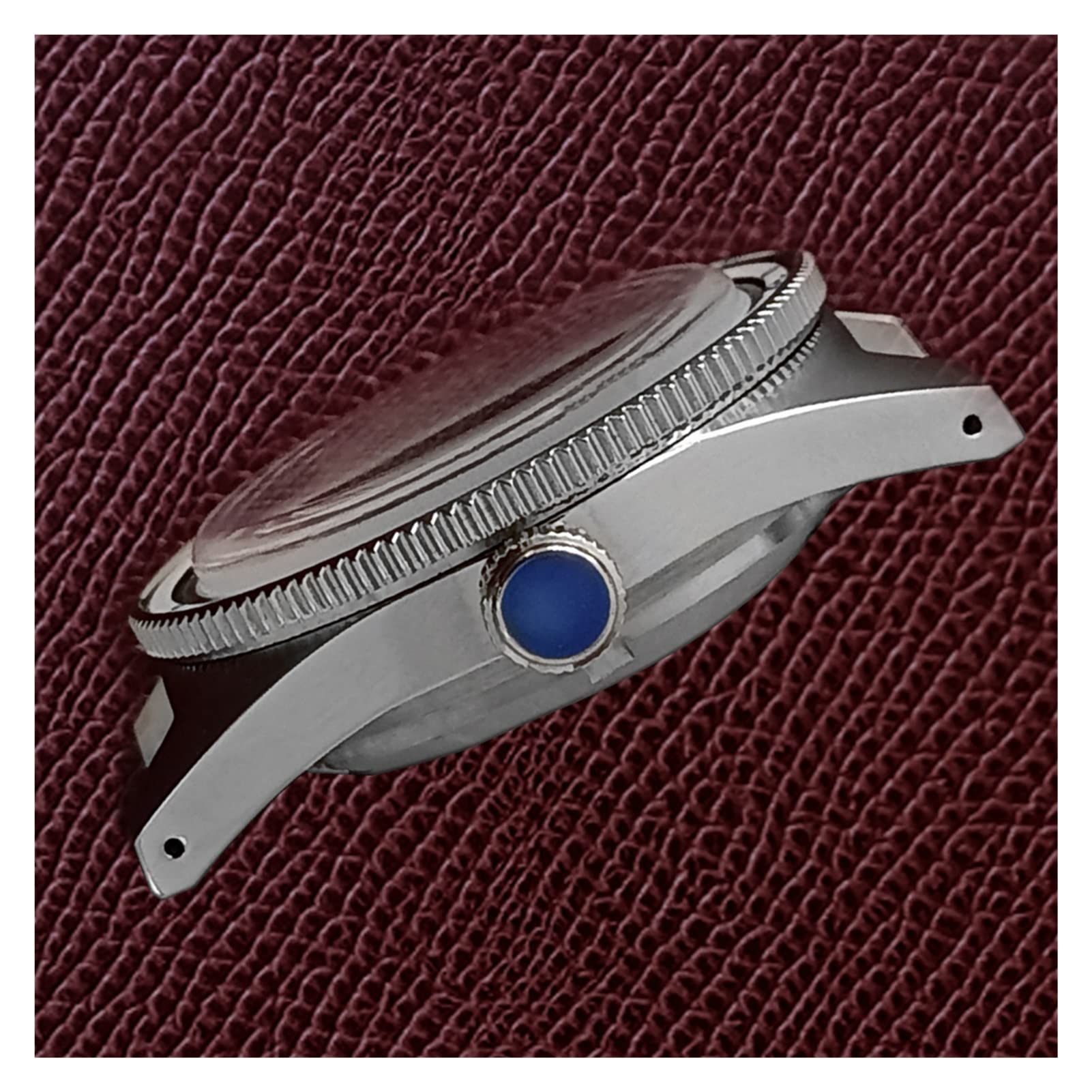 Cassa in Acciaio Inossidabile da 41 mm, Dotata di Movimento Automatico NH35/NH36, Lunetta in Lega di Alluminio, Bracciale con Vetro Zaffiro.