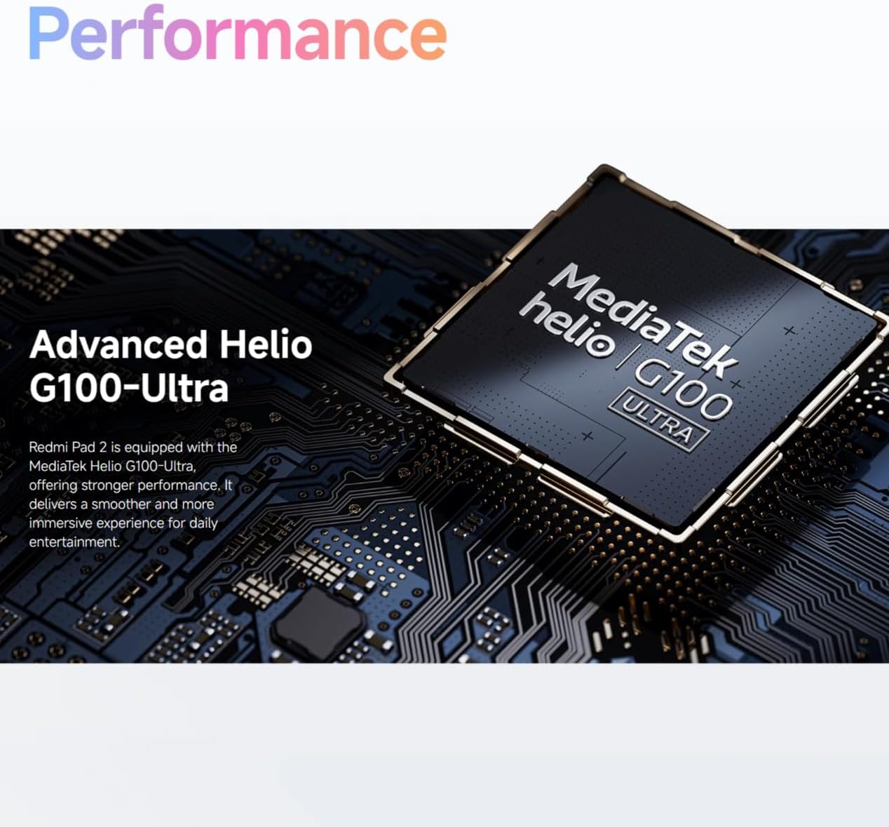 Redmi Pad 2 display specifications: 11-inch, 2560x1600 resolution, 10-bit color depth, 274 ppi, 1500:1 contrast