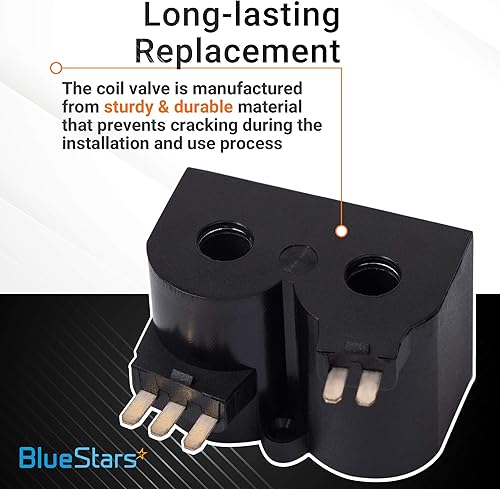 Miniatura 5 de BlueStars W10328463 Pieza de repuesto para válvula de bobina de secadora - Compatible con secadores Whirlpool y Kenmore - Reemplaza W10273784