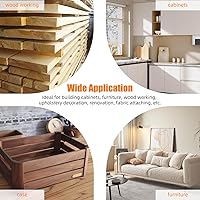 Vista 8 de KAMSIN KN7116 - Grapadora neumática para tapicería, pistola de grapas de alambre fino, kit de grapadora con 10000 piezas de longitud de pierna de 38