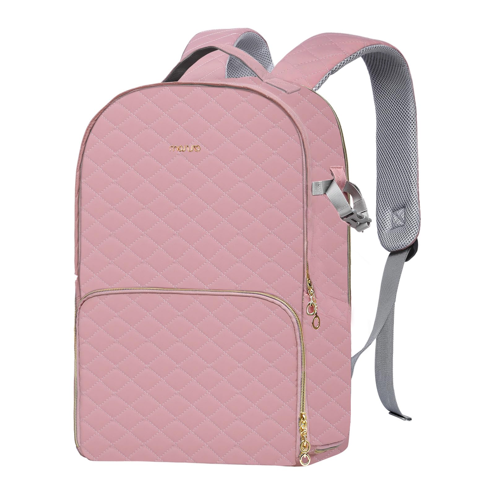 MOSISO Camera Backpack with Rain Cover, DSLR/SLR/Mirrorless Rhombus Quilted Camera Bag for Photographers with Tripod Holder&15-16 inch Laptop