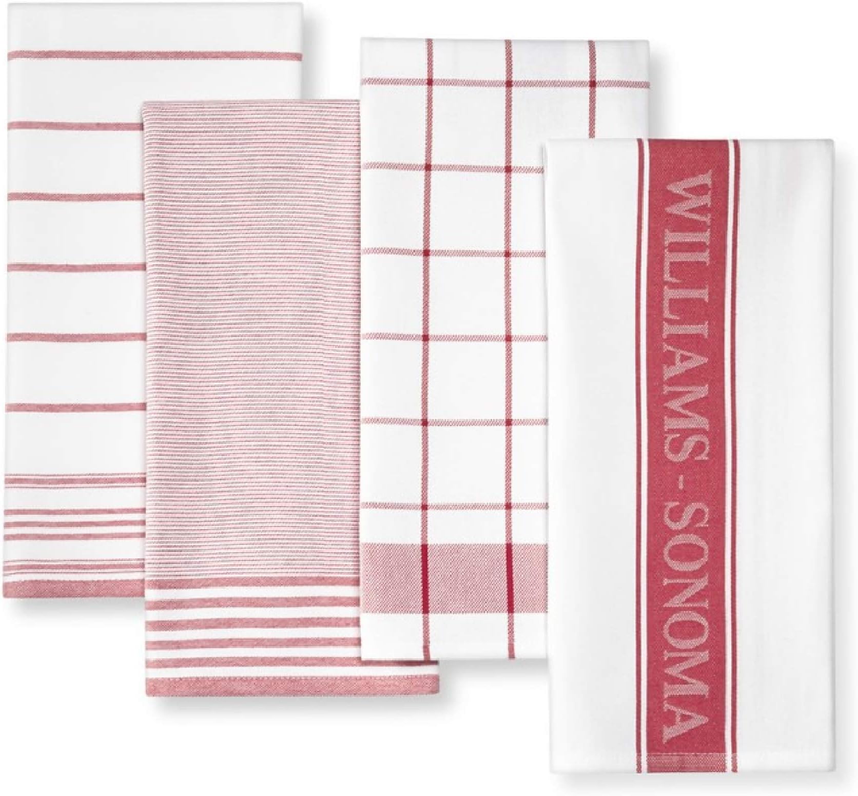 Williams Sonoma Drizzle Grey Dish Towels and Dish Cloths