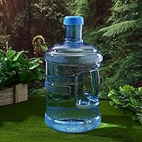 Vista 5 de VOSAREA Contenedor de agua portátil con asa para el coche, camping, suministros de transporte al aire libre