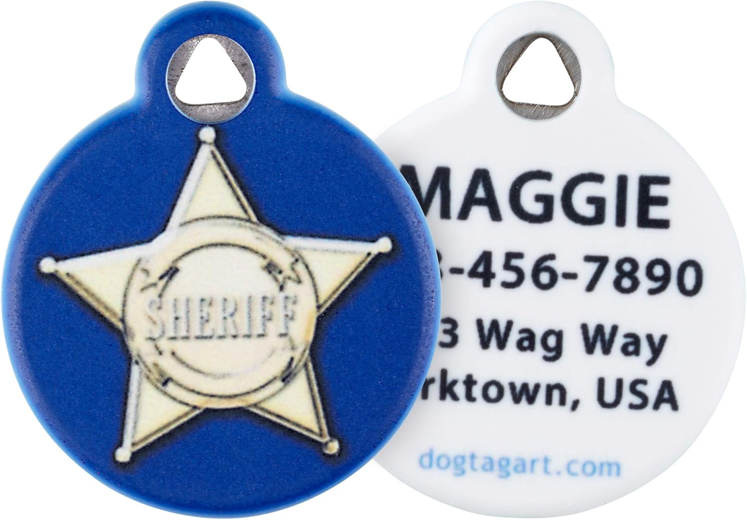 dog name badge