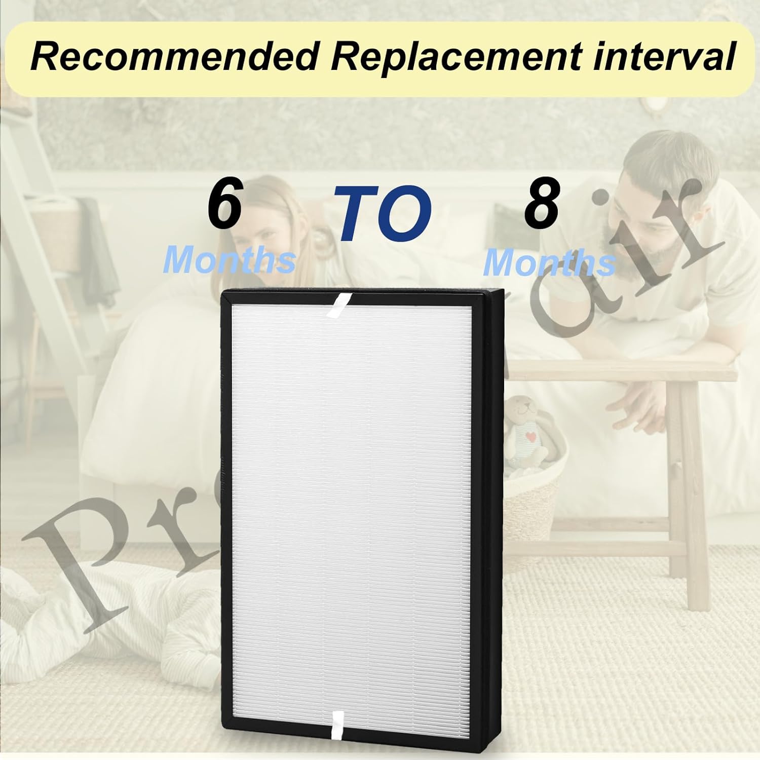 Replacement Filter Model AP450F Compatible with Envion Aller-gy Pro AP450 Air Purifier, 2 Pack 3-IN-1 Filtration - Image 7