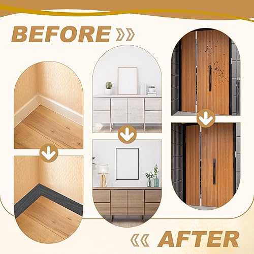 Miniatura 5 de PATIKIL Cinta de reparación de grano de madera 2" x 33', cinta adhesiva con textura realista para reparación, cinta de madera pelable y pegable con