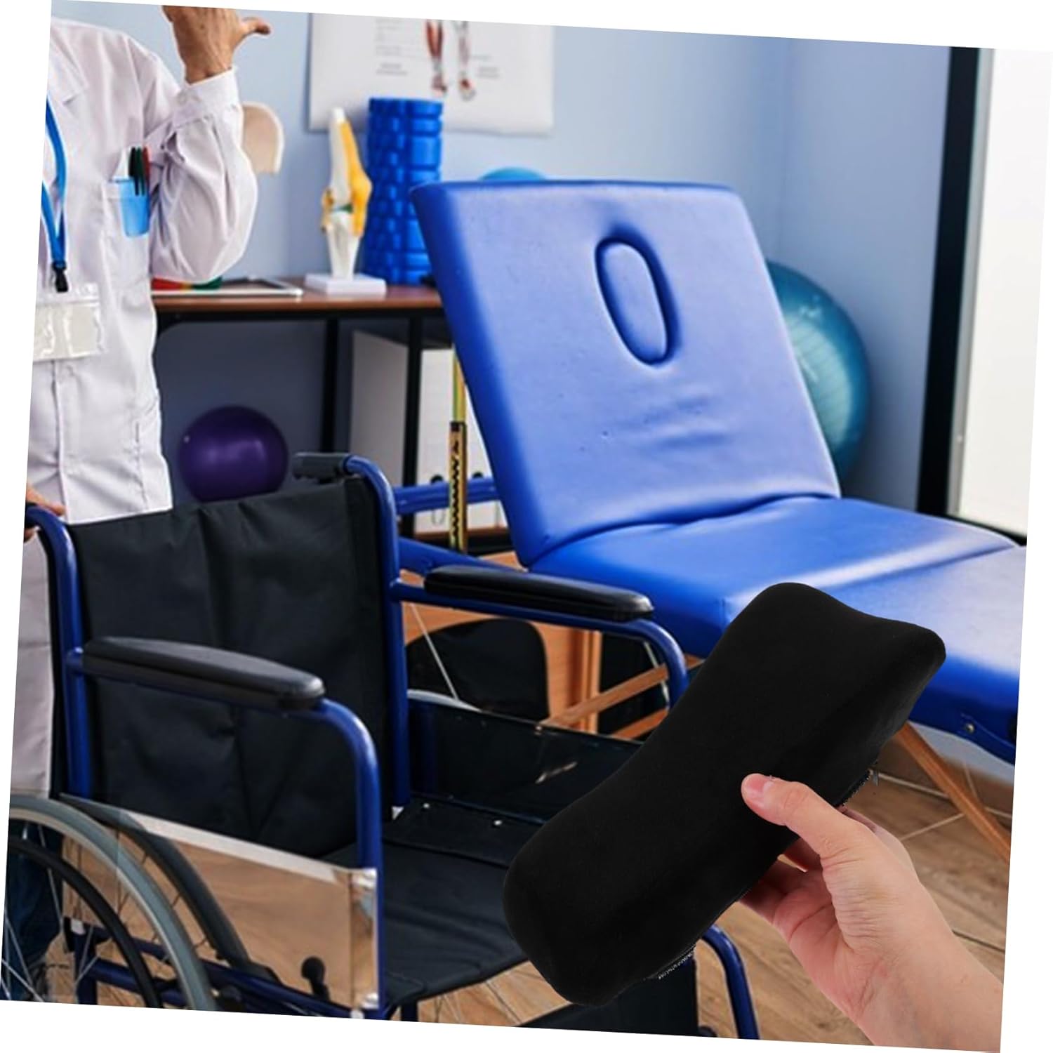 VILLCASE 8pcs Chair Armrest Pads for Comfortable Support Covers for Office and Gaming Chairs Elbow Cushions for Relaxation and Relief