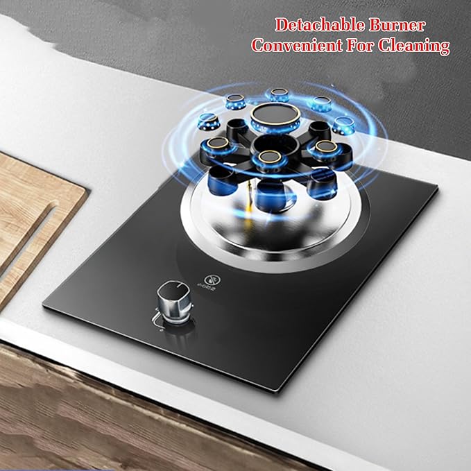 Estufa de Gas 1 Puesto 41 cm con Temporizador y Protección de Apagado miniatura 4