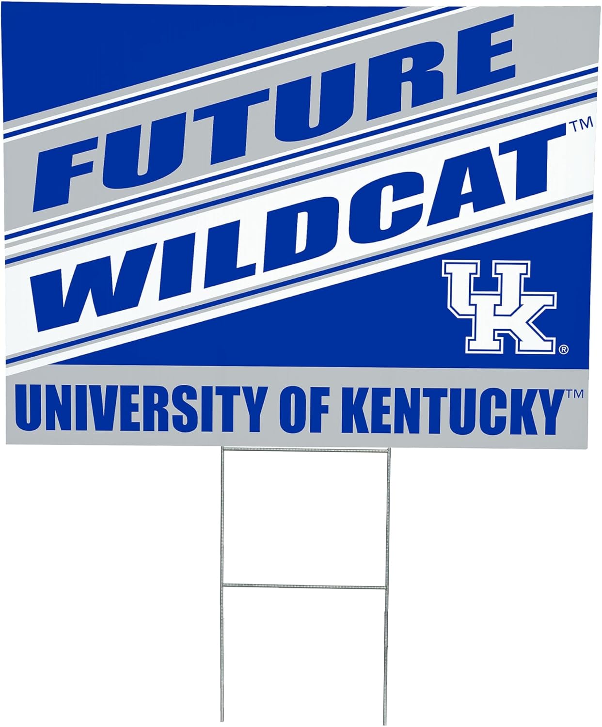 NCAA University of Florida Future Student Yard Sign, Future Student Yard Sign, Outdoor Coroplast College Bound Yard Signs with Stakes 18x24, University Welcome Sign for Lawn, Graduation Party
