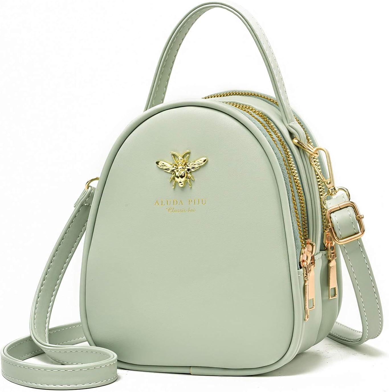 Bandolera pequeña bolsa elegante estilo mensajero cartera bolsa de mano para mujer