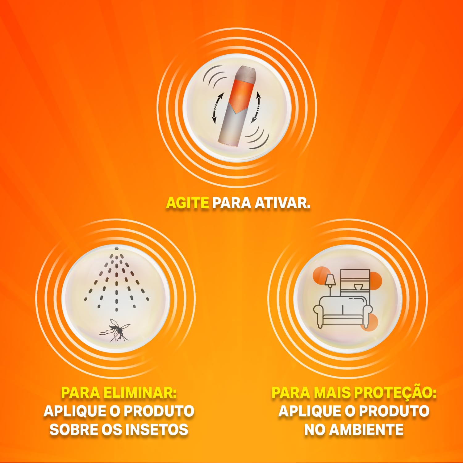 SBP Multi Inseticida Aerossol Óleo de Citronela