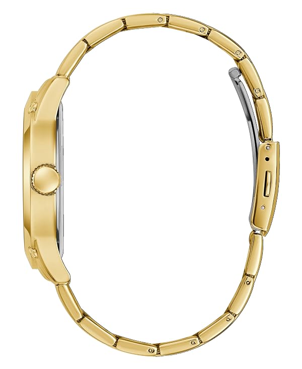 Guess Gents Gold Tone Stainless Steel Bracelet Watch (Model: GW0592G2) by GUESS - Image 2