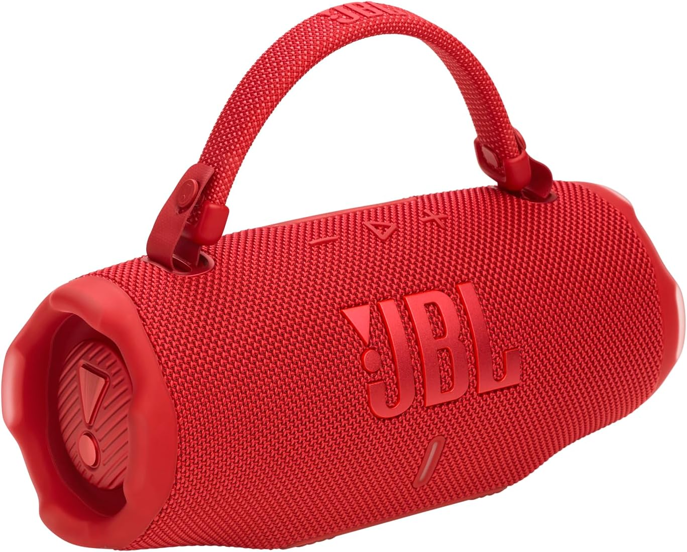 JBL Charge 6 - Portable Waterproof & Drop-Proof Bluetooth Speaker, Bold JBL Pro Sound with AI Boost, 28Hrs of Playtime, Built-in powerbank & Comes with a Sturdy/Removable Carrying Strap (Red) - Image 7