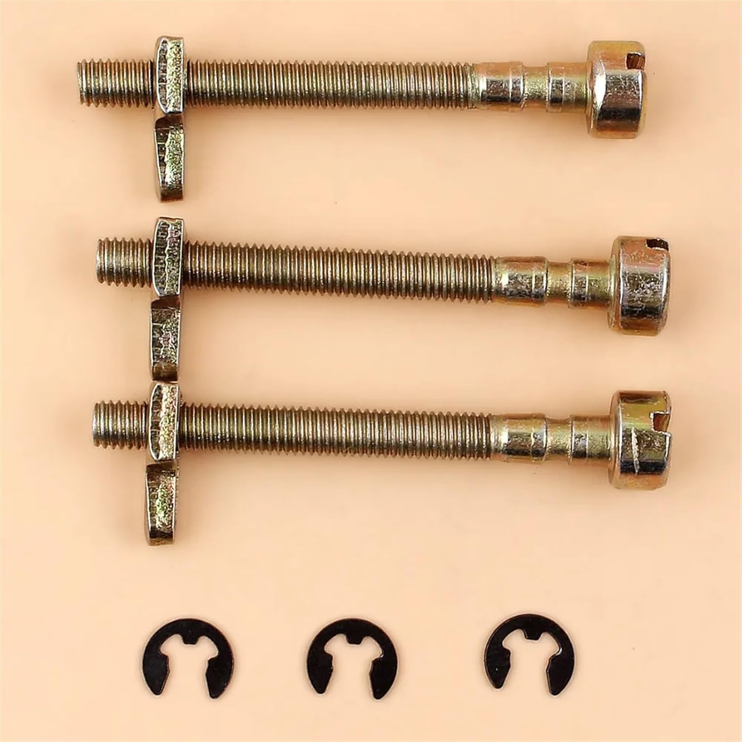 3Pcs Chain Tensioner Adjuster Screw Compatible with 335 338 435 436 438 440 441 442 444 Chainsaw Replacement Parts
