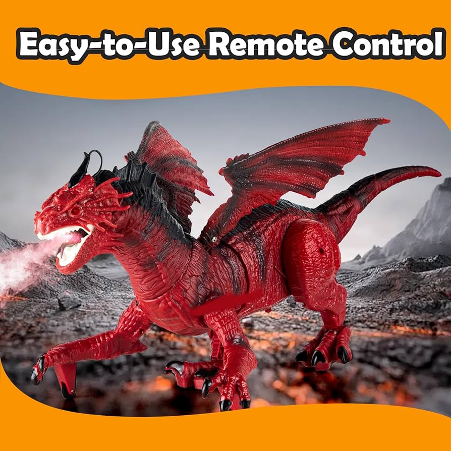 Amazon.com: HAYXUN Remote Control Dragon Toy for Kids