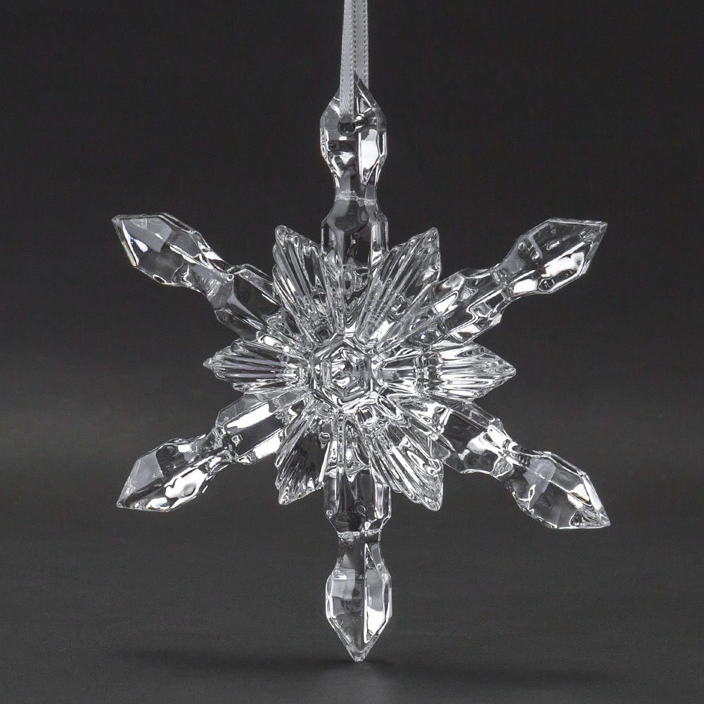 Baccarat Noel 1991  スノーフレーク　クリスマスオーナメント Amazon.co.jp: [ バカラ ] Baccarat クリスマス オーナメント