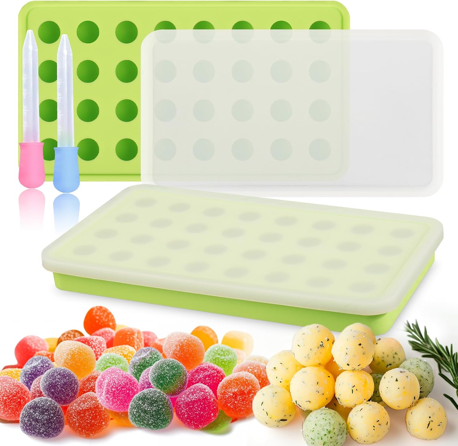VIVOSUN Gummy Maker Machine, Handsfree Candy Maker, Olie-doordrenkte