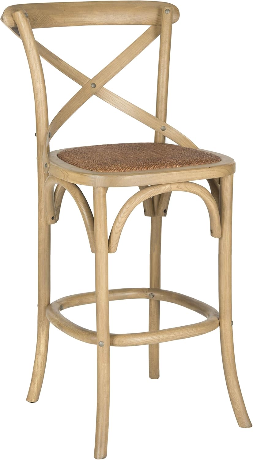 Safavieh American Homes Collection Franklin Ivory 30.7-inch Bar Stool