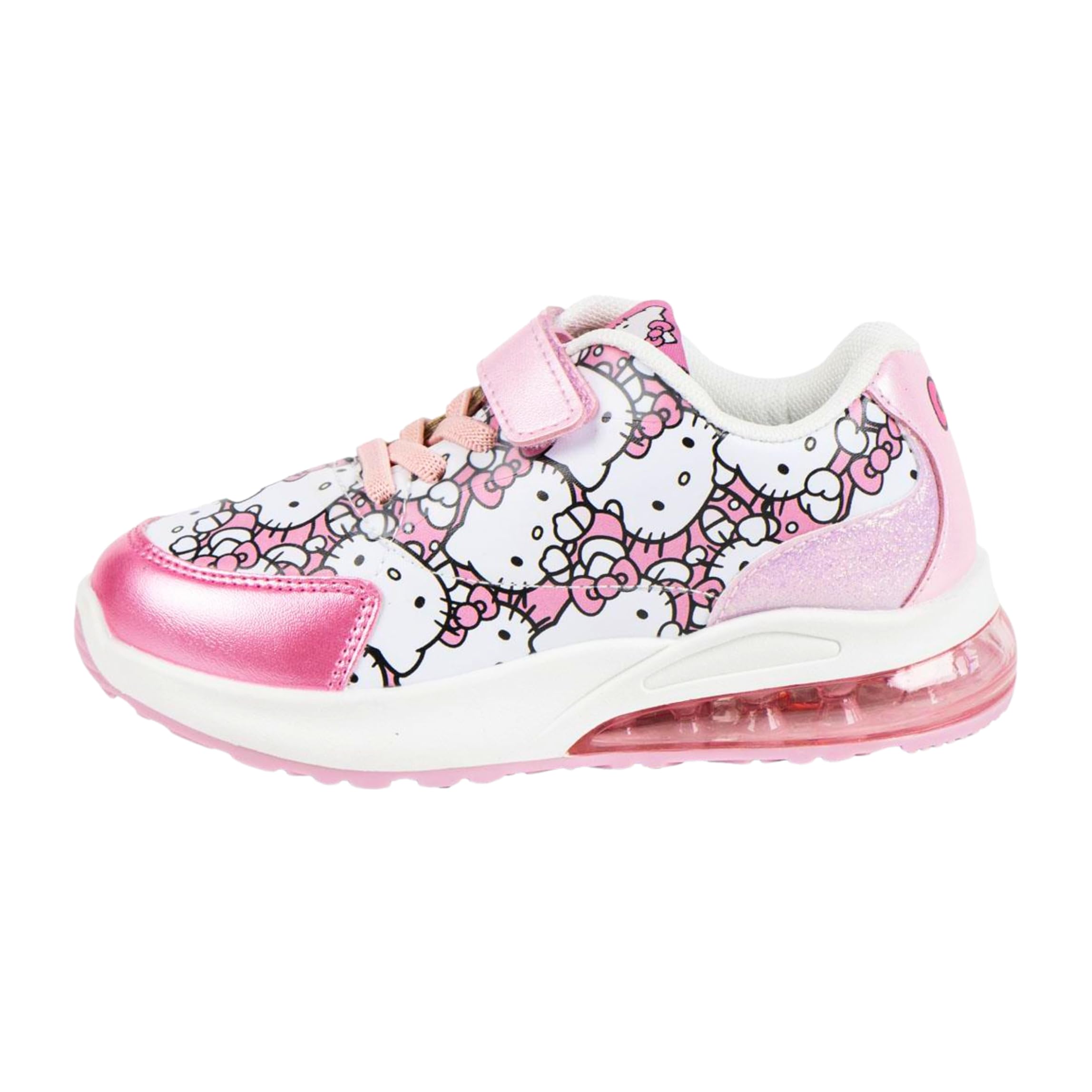 Hello Kitty Zapatos Niñas, Calzado Infantil, Deportivas Diseño Brillante, Incluye Caja de Regalo, Tallas EU 25 a 32
