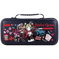 Head Case Designs Officially Licensed Batman DC Comics Harley Quinn Pattern Logos And Characters Hard Storage Travel Carry