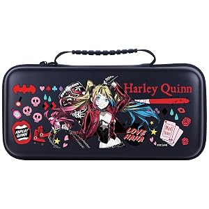 Head Case Designs Officially Licensed Batman DC Comics Harley Quinn Pattern Logos And Characters Hard Storage Travel Carry