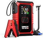 GOOLOO A5 Jump Starter with Air Compressor, 4000A Portable Car Battery Booster with 160PSI Auto-Shutoff Tire Inflator, 12V Supersafe Lithium Jump Box Car Battery Jumper Starter