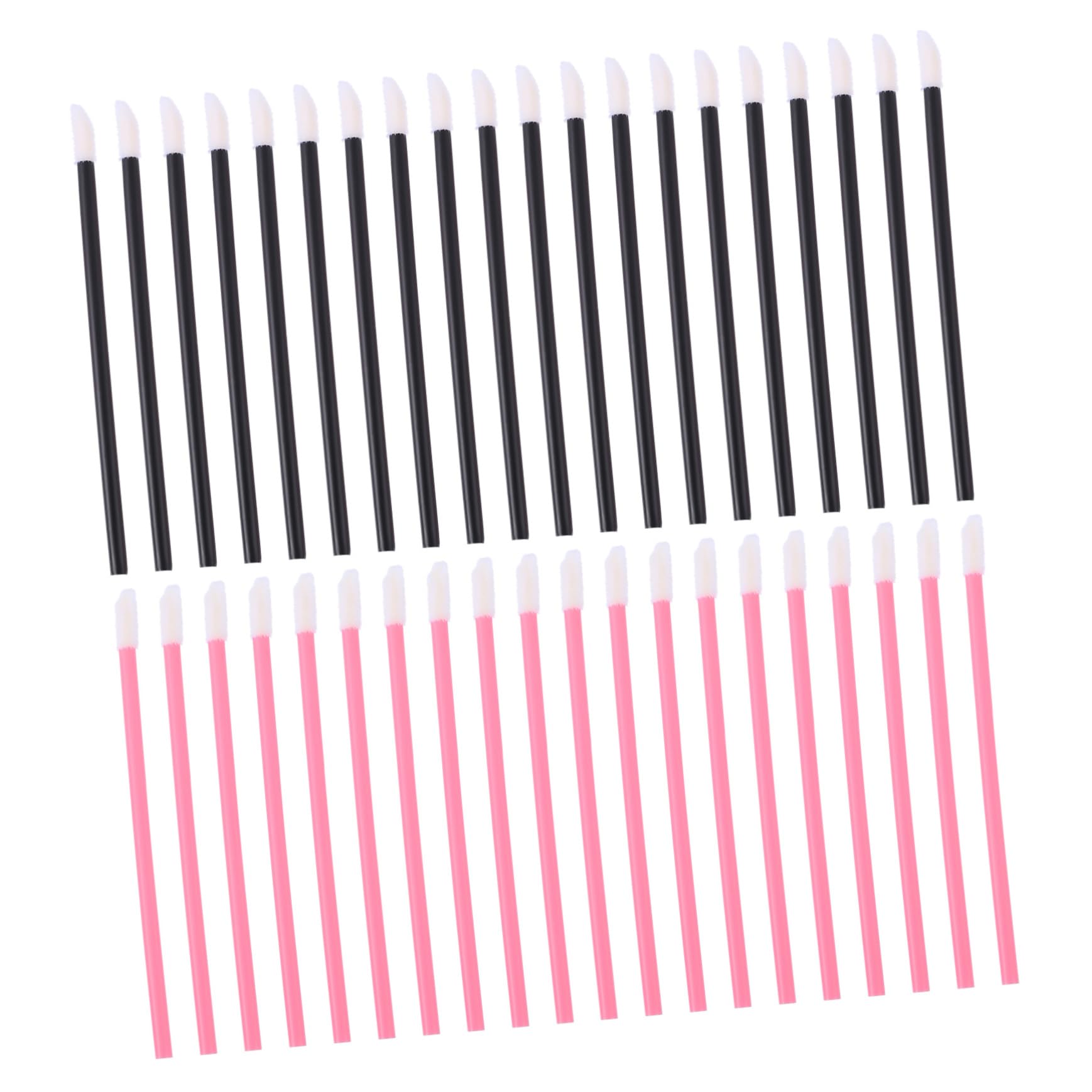 Gogogmee 200Pcs Lip Brush Applicator Practical Makeup Accessories for Lipstick and Gloss Inclined Surface Design for Easy Application Portable and Lip Brushes