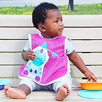 Vista 4 de ChooMee Bolsita de Comida SoftSip con Tapa Destete Guiado por Bebés Válvula de Control de Flujo Sin Derrame, Protege la Boca del Niño, 100% aqua