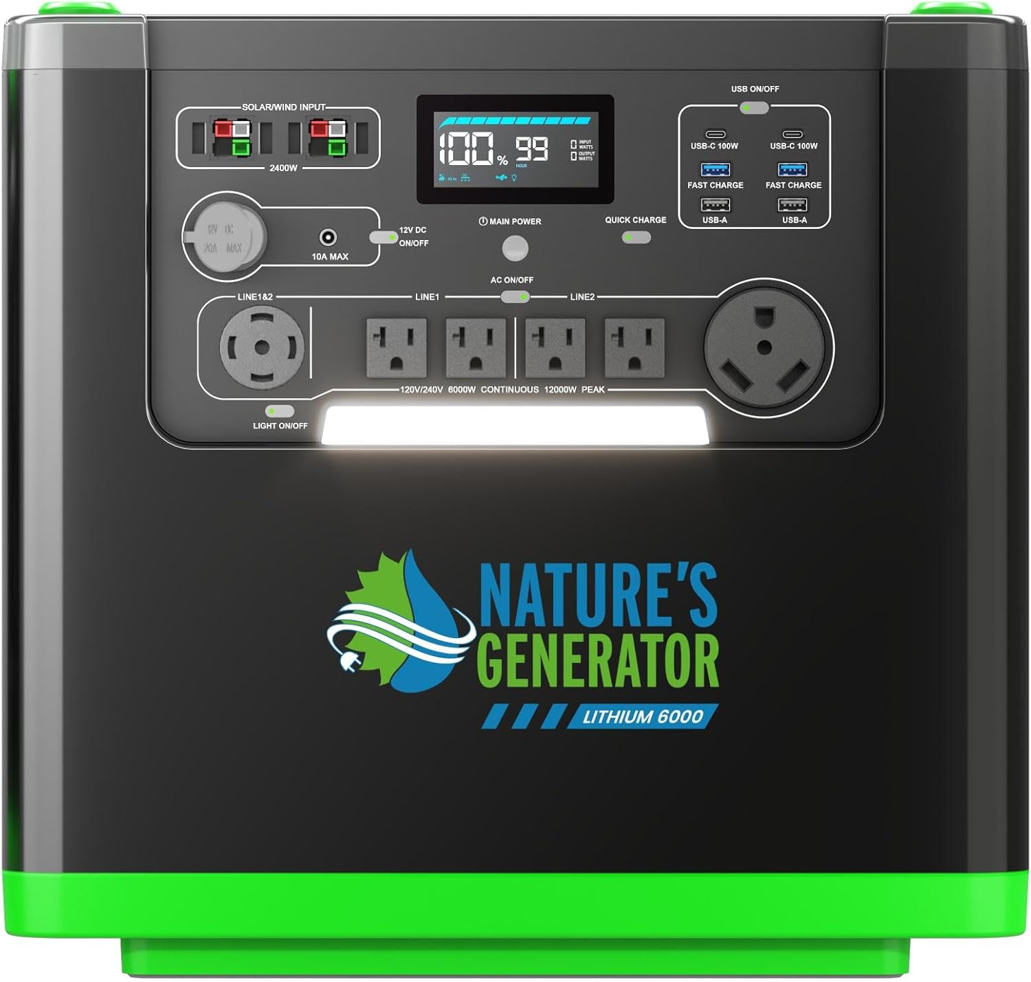 Nature's Generator Lithium 6000