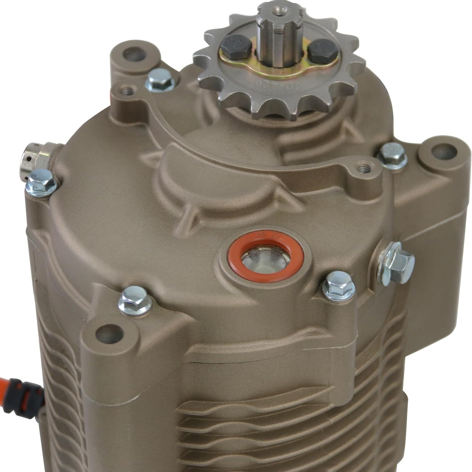 ZARKO 72V 1000W Brushless DC Motor with Gearbox and Speed Controller, 428-15T Sprocket, Regenerative Brake, Sine Wave Controller for Electric Dirt Bike Go Kart ATV Quad Drift Trike Scooter E-Bike