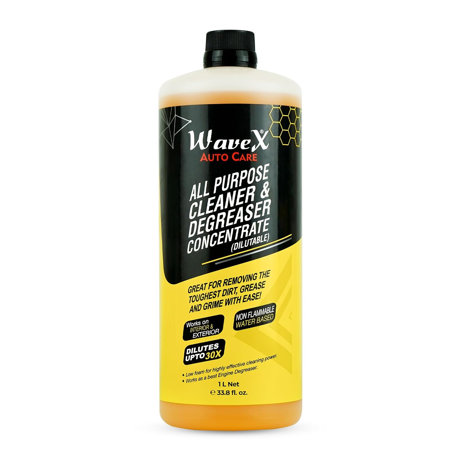 Wavex All Purpose Cleaner and Degreaser Concentrate Engine Cleaner 1L | Car Cleaner Industrial Strength, Concentrated Form...