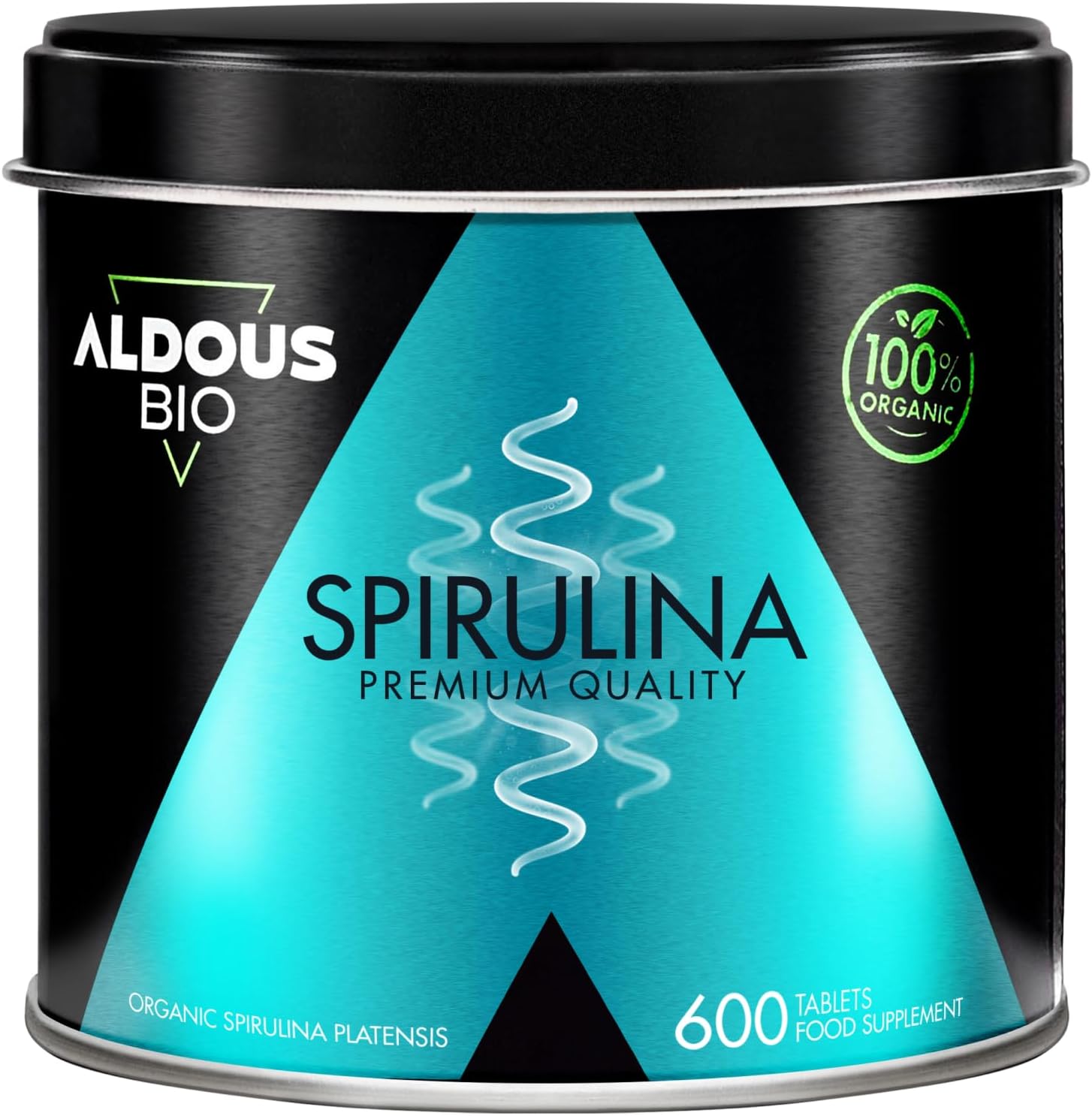 Aldous Bio Espirulina Ecológica 600 Comprimidos – Mejor valorada Amazon España