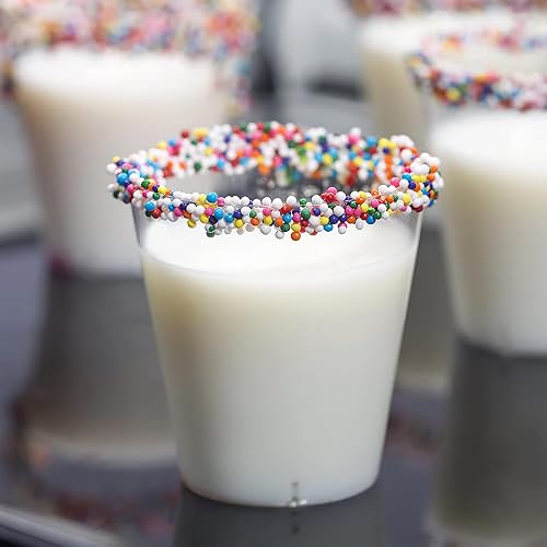 Miniatura 8 de Kaya Vasos de plástico de 1 onza, transparentes, redondos, 50 unidades.