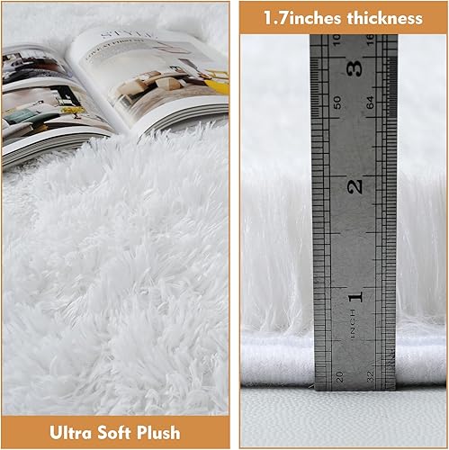 Miniatura 6 de Alfombras circulares súper suaves para niñas, castillo de princesa, tienda de campaña de 3 diámetros, alfombras circulares para dormitorio de niños,