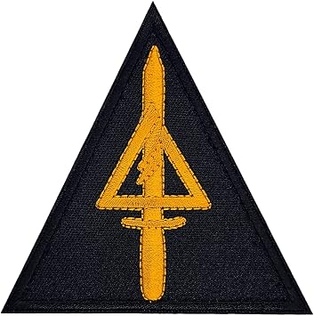 Delta Force COD Embroidered US Army Military Patch - 3.5 x 3.5 Inch Hook Fastener P2068