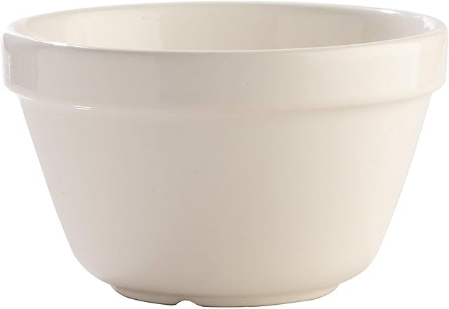 Mason Faringdon 2005.003 Size 30 17cm Traditional Pudding Basin, Ceramic, Original White, 1 Litre