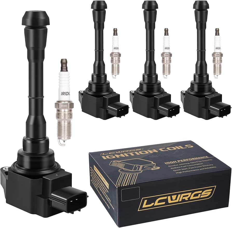 sakaick Amazon.com: Set of 4 Ignition Coil Pack & Spark Plugs Fits