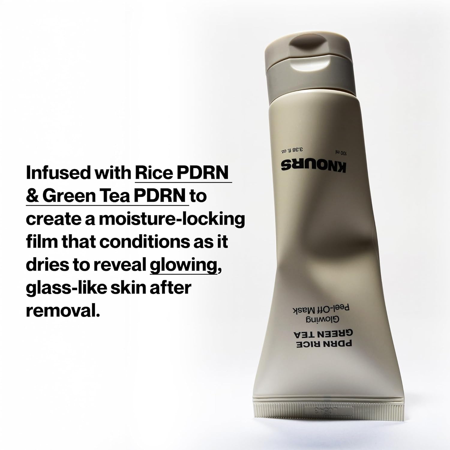 PDRN Rice & Green Tea Glowing Peel Off Mask with Rice PDRN, Green Tea PDRN & Japanese Clover for Smooth, Hydrated, Glowing Glass-Like Skin 100ml - Image 3