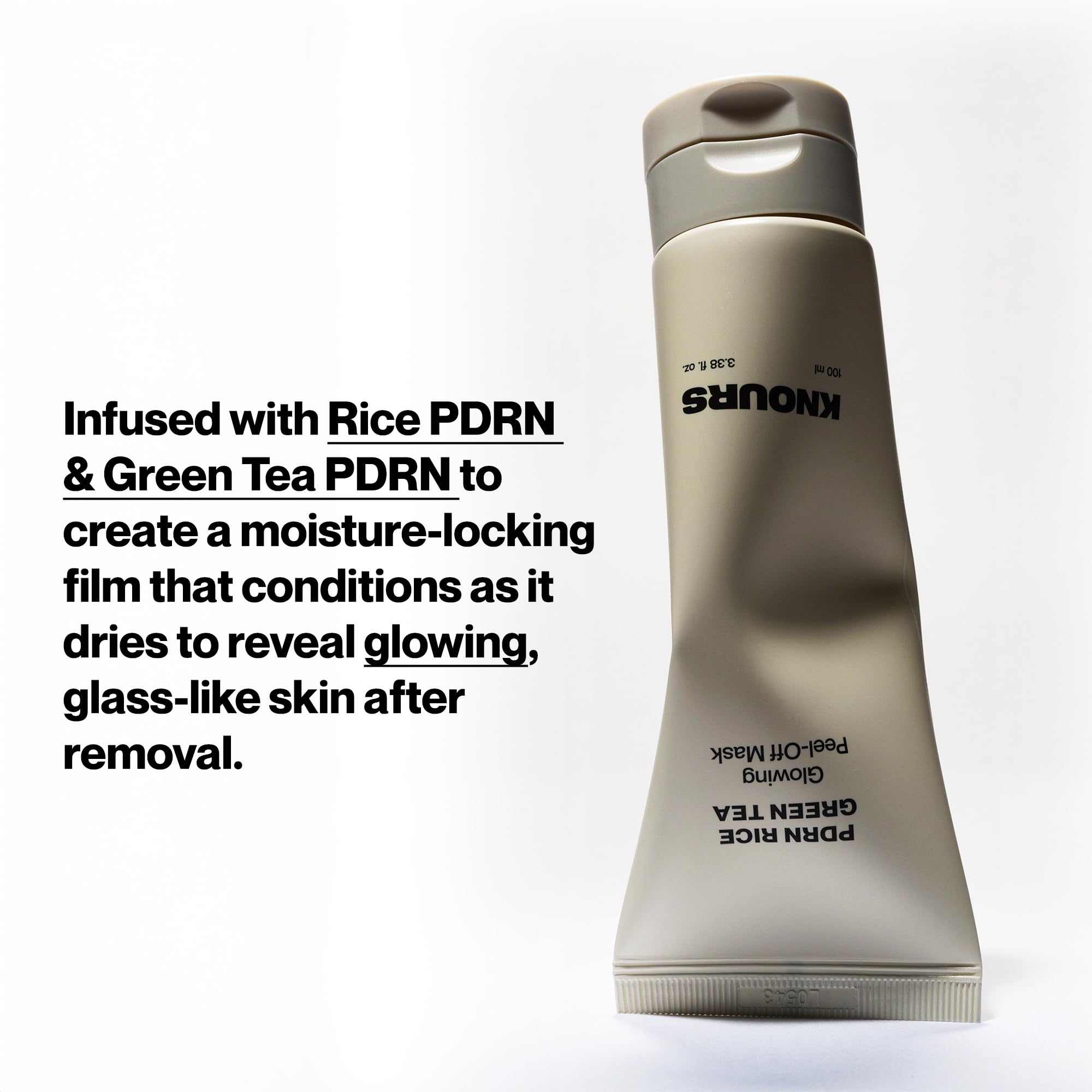 PDRN Rice & Green Tea Glowing Peel-Off Mask, 100ml