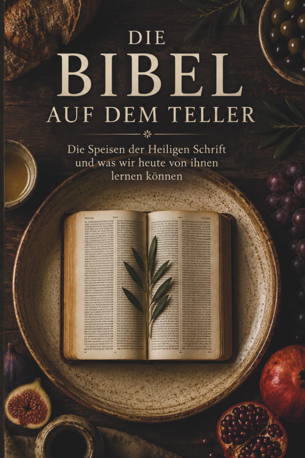 Die Bibel auf dem Teller: Die Speisen der Bibel: Lebensmittel, Mahlzeiten und Esskultur der Heiligen Schrift im Alten und Neuen Testament (TIEFER IN DIE SCHRIFT)