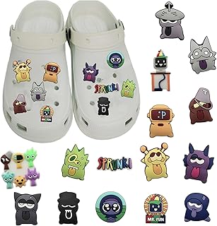 15枚入り スプランキー シューズチャーム 靴飾り シューズアクセサリー かわいい キャラクター グッズ 靴チャーム 靴バックル サンダル アクセサリー DIY 装飾 デコレーション [並行輸入品]