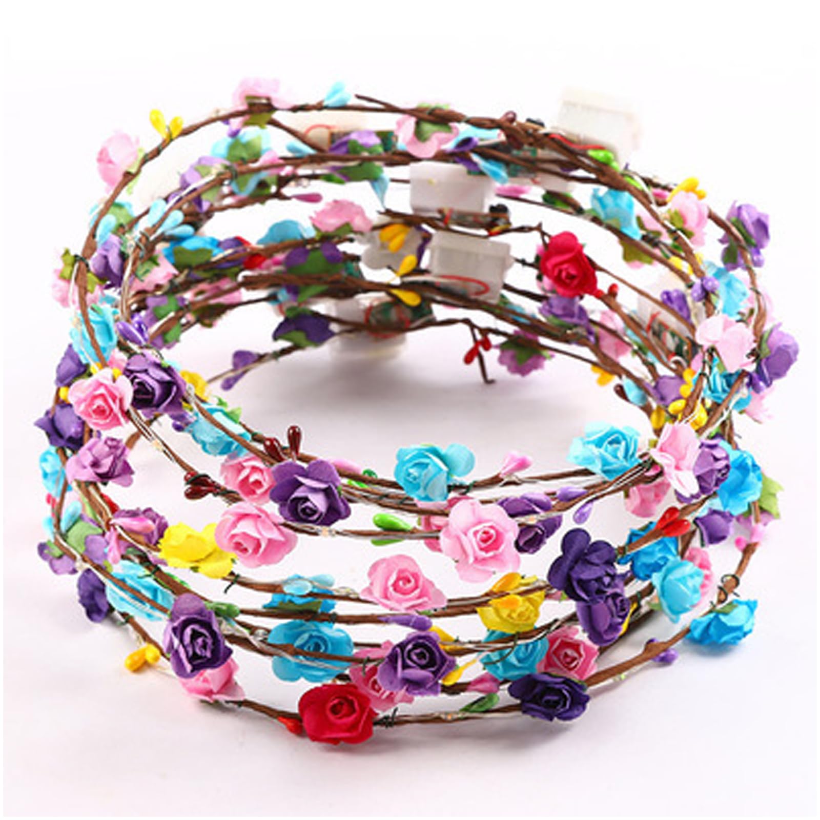 Clayre & Eef Fascia Per Capelli Da Donna 10x22 Cm Rosa Sintetico