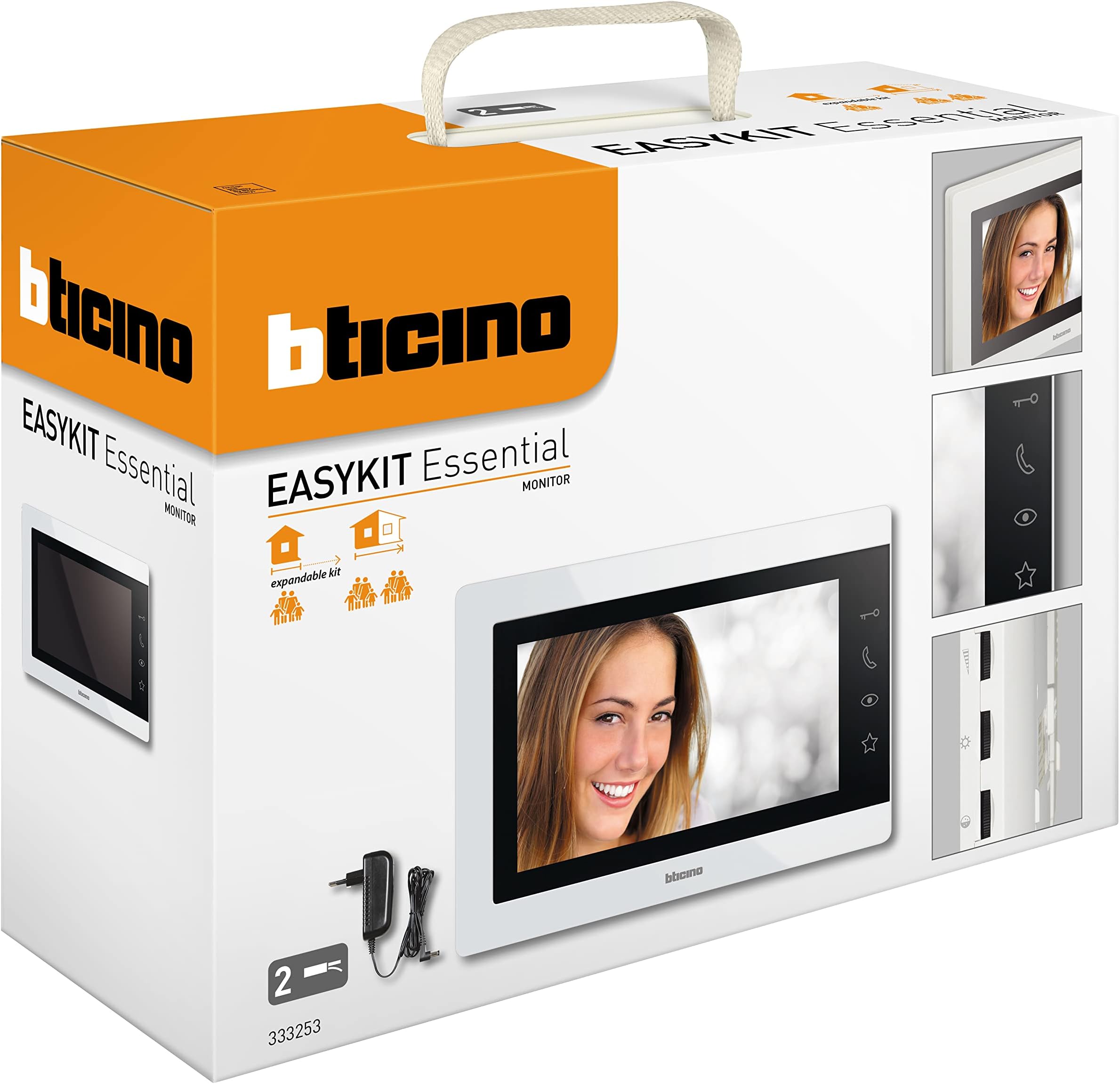 Alimentatore Per Videocitofono BTicino SP102 Su Barra DIN - 60W 29V Per Easykit Essential