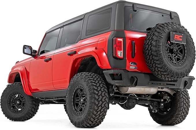 Estribos Eléctricos Retráctiles Rough Country HT-Series 6" con LED para Ford Bronco 2021-2026 4 Puertas miniatura 5