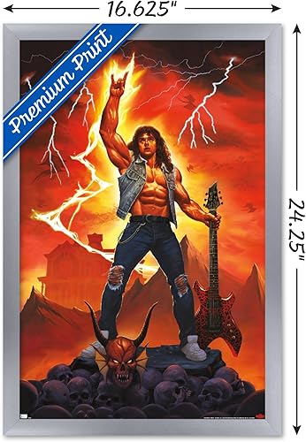 Vista 81 de Trends International Netflix Stranger Things: Season 4 - Póster de Rock On Wall de 22.375 x 34 pulgadas, versión premium sin marco