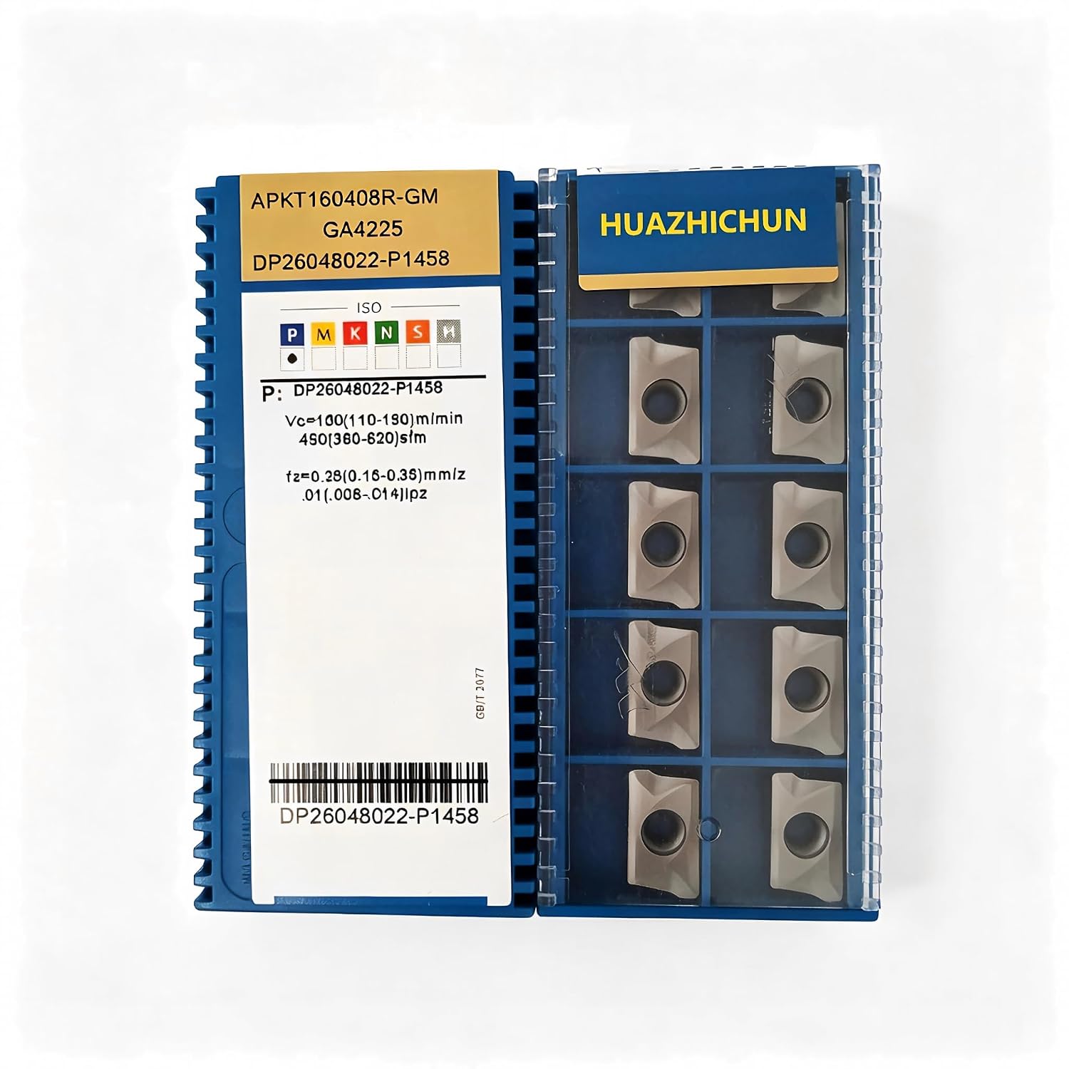 APKT160408R-GM GA4225 Carbide Milling Inserts for Steel