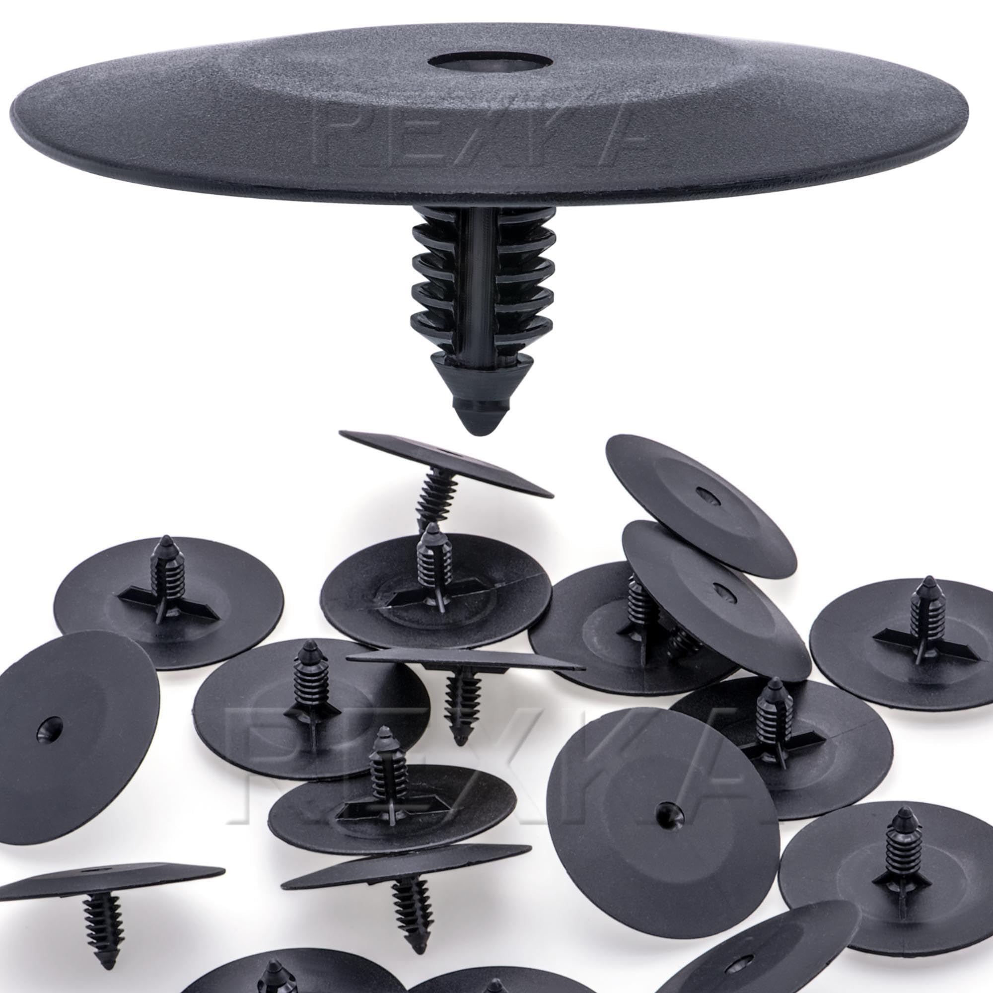 Rexka 20pcs Hood Panel Insulation Seal Retainer Clip Compatible with Buick Fits Cadillac Chevy GMC Hummer Honda Escalade Oldsmobile Pontiac Saturn