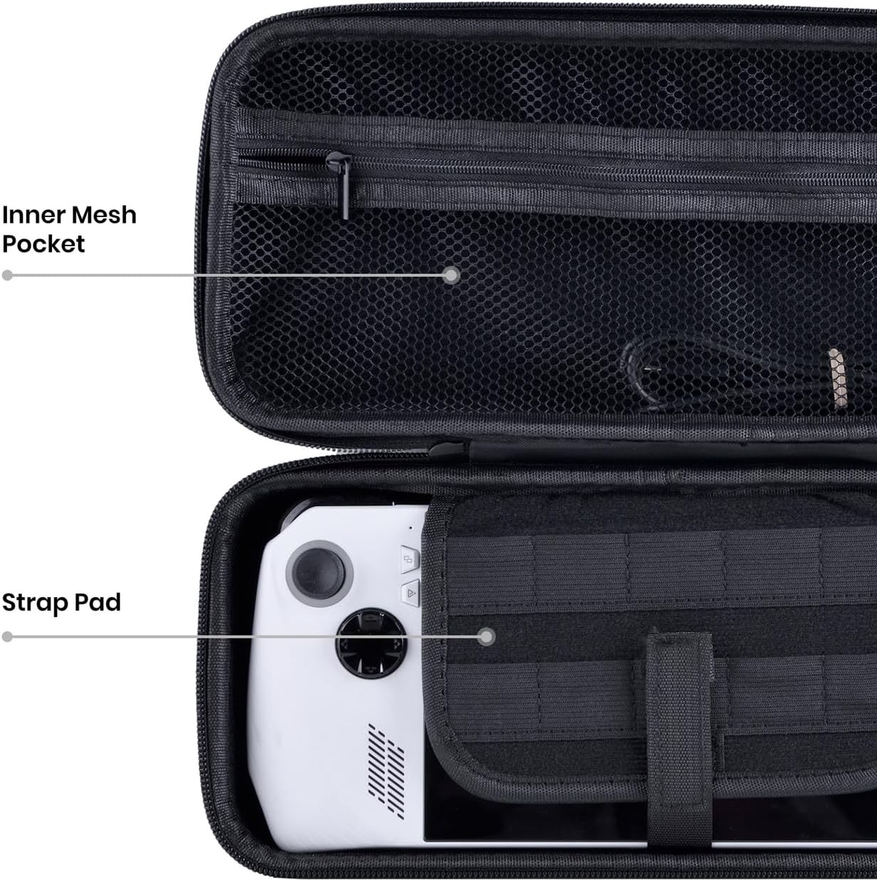 Head Case Designs Officially Licensed Rick and Morty Logo Graphics Hard Storage Travel Carry Case Compatible with Nintendo Switch